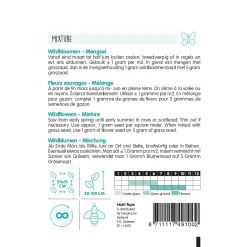 Hortitops Wildbloemen Gemengd - Bloemenzaden - 5 g