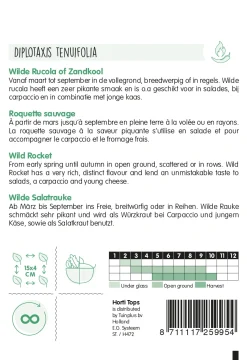 Hortitops Wilde Rucola - Groentezaden - 2 g
