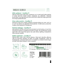 Hortitops Wittekool Caraflex F1 - Groentezaden - 75 stuks