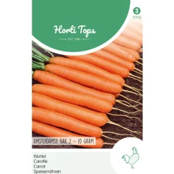 Hortitops Wortelen Amsterdamse Bak 2 - Groentezaden - 10 g