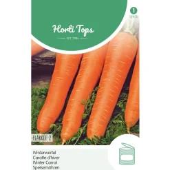 Hortitops Wortelen Flakkée 2 (Stomppunt) - Groentezaden - 6 g
