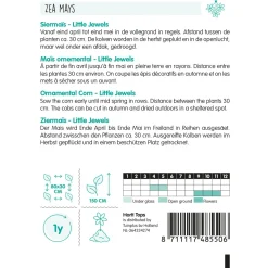 Hortitops Zea Mays - Siermais Little Jewels - Bloemenzaden - 7 g