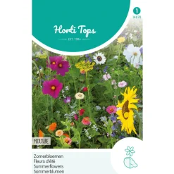 Hortitops Zomerbloemen Gemengd - Bloemenzaden - 1.5 g