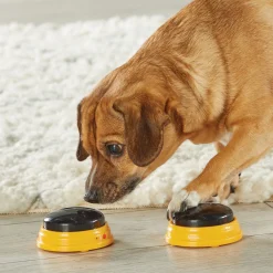 Hunger For Words Talking Pet Namen - Hondenspeelgoed - Geel Zwart