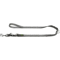 Hunter Dresseerlijn Convenience Reflect - Hondenriem - 200x1.5 cm Grijs Reflectie