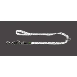 Hunter Dresseerlijn Convenience Reflect - Hondenriem - 200x1.5 cm Grijs Reflectie