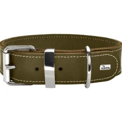 Hunter Halsband Aalborg Special Olijfgroen - Hondenhalsband