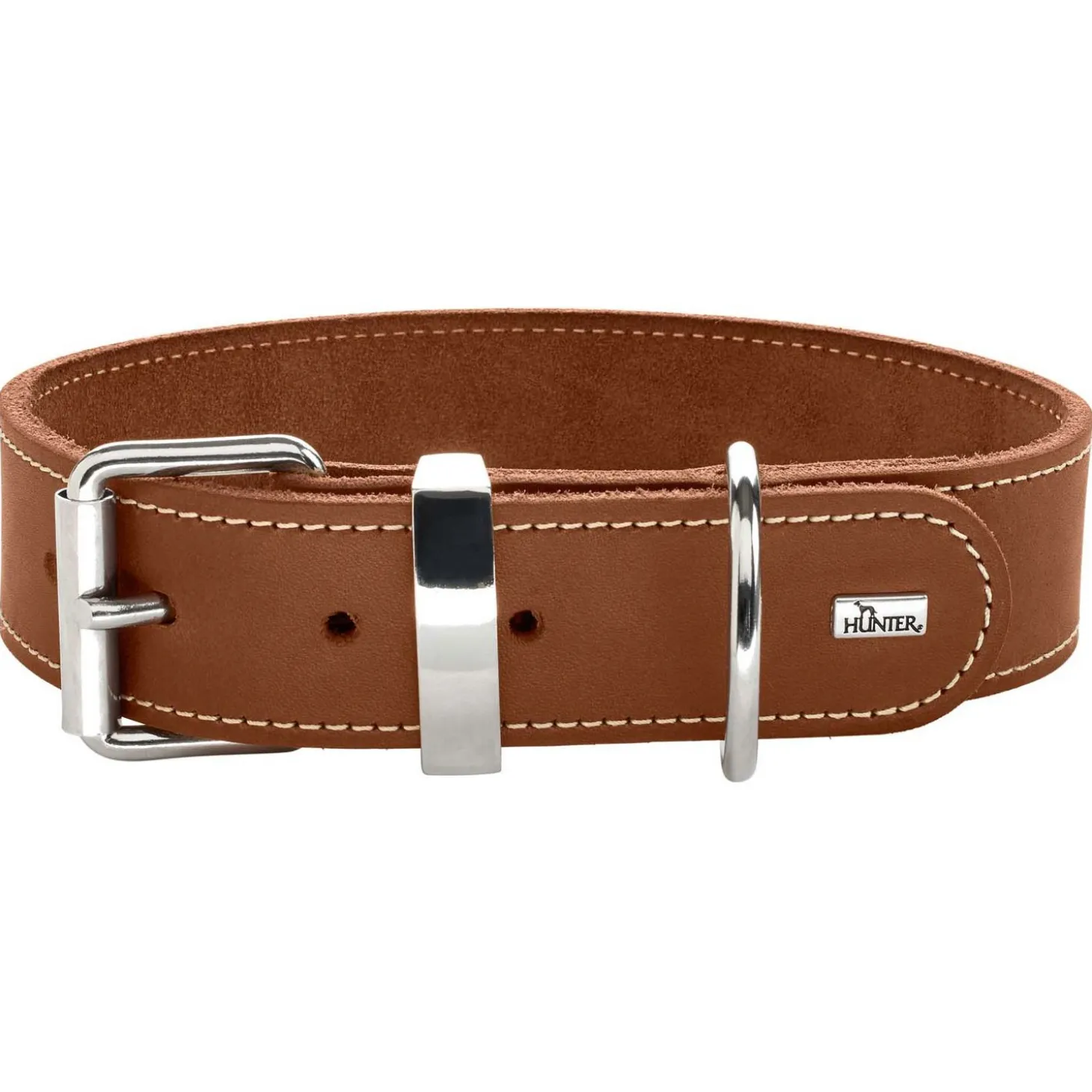 Hunter Halsband Aalborg Special Cognac - Hondenhalsband