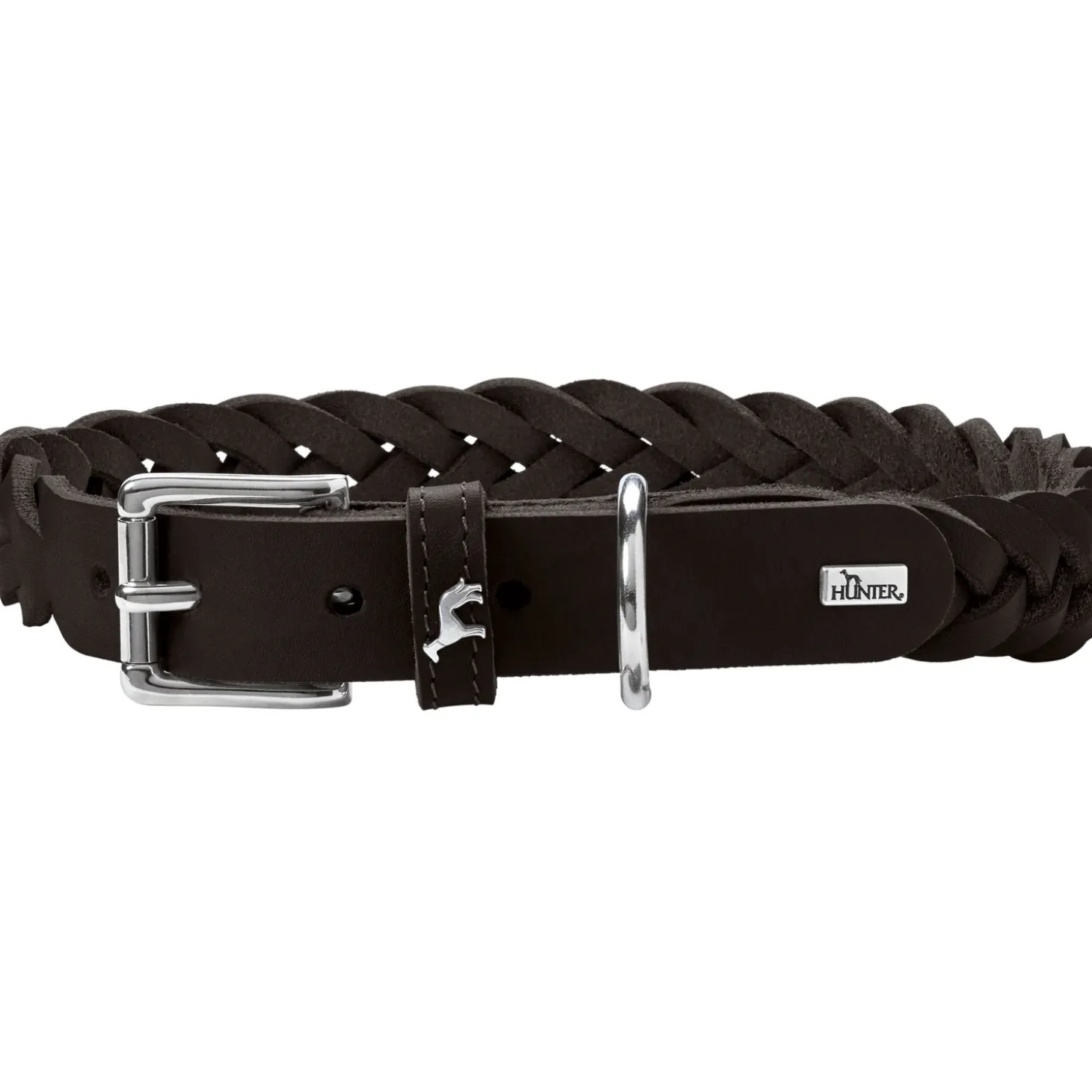 Hunter Halsband Solid Education Special Zwart - Hondenhalsband