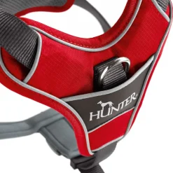 Hunter Harnas Divo Rood&Grijs - Hondentuig