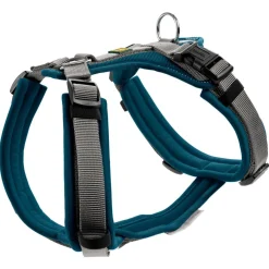 Hunter Harnas Maldon Petrol&Grijs - Hondentuig
