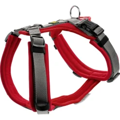 Hunter Harnas Maldon Rood&Grijs - Hondentuig