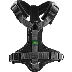 Hunter Harnas Maldon Zwart&Grijs - Hondentuig