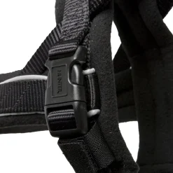 Hunter Harnas Norweger Racing Nylon Zwart&Zwart - Hondenharnas