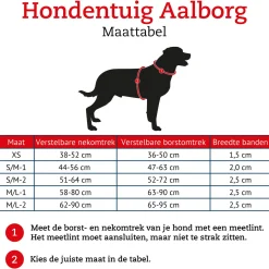 Hunter Hondentuig Aalborg Cognac - Hondenharnas