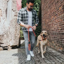 Hunter Sliphalsband Freestyle Rond Rood - Hondenhalsband