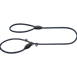 Hunter Sliplijn Freestyle Nylon Rond Blauw - Hondenriem