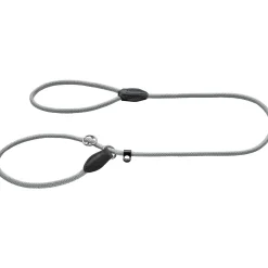 Hunter Sliplijn Freestyle Nylon Rond Grijs - Hondenriem