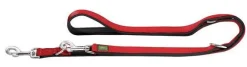 Hunter Trainingslijn Neopren Nylon Rood&Zwart - Hondenriem