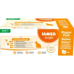 Iams Delights In Jelly - Multipack - Kattenvoer - Tonijn Forel Kalkoen 72x85 g