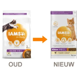 Iams Kitten & Junior Kip - Kattenvoer