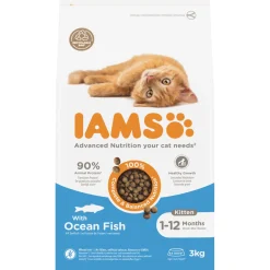 Iams Kitten & Junior Zeevis - Kattenvoer