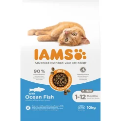 Iams Kitten & Junior Zeevis - Kattenvoer