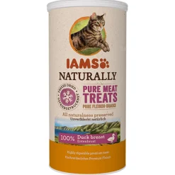 Iams Naturally Cat Freeze Dried - Kattensnack - Eend 25 g