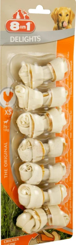8in1 Delights Kauwknook Kip - Hondensnacks