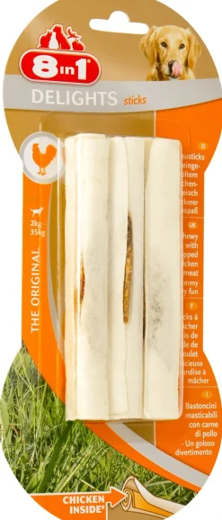 8in1 Delights Sticks - Hondensnacks - Kip 3x25 g