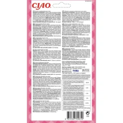 Inaba Churu Bites - Kattensnack - Kip Zalm 42 g