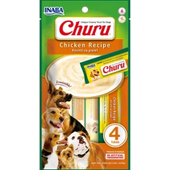 Inaba Churu Dog Chicken Recipe - Hondensnacks - 4x14 g