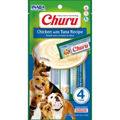 Inaba Churu Dog Chicken With Tuna Recipe - Hondensnacks - 4x14 g