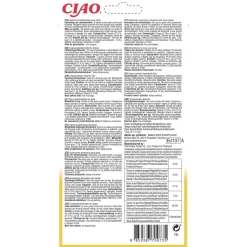 Inaba Churu Purée - Kattensnack - Kip Kaas 15 g 4 stuks