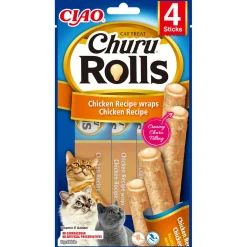 Inaba Churu Rolls - Kattensnack - Kip 40 g