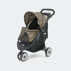 Innopet Honden Buggy Cheetah - Hondentrolley - 84x51x100 cm 7.1 kg Zwart Geel Bruin