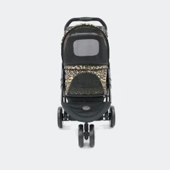 Innopet Honden Buggy Cheetah - Hondentrolley - 84x51x100 cm 7.1 kg Zwart Geel Bruin