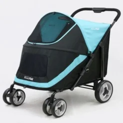 Innopet Hondenbuggy Mamut Including Raincover - Hondentrolley - Ocean Blue Zwart