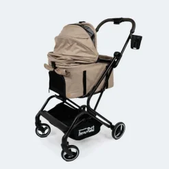 Innopet Hondenbuggy Nomad - Hondentrolley - 78x51x109 cm Taupe Zwart
