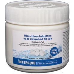 Interline Chloortablet Mini Quick - Zwembad-Onderhoud -