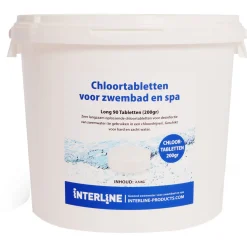Interline Chloortablet Organisch 20gr - Zwembad-Onderhoud - 2.5 kg