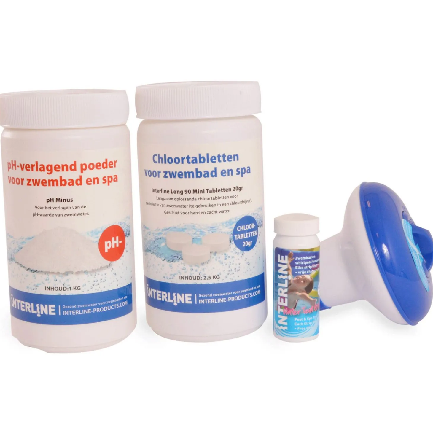 Interline Starterspakket Organisch Large - Zwembad-Onderhoud -