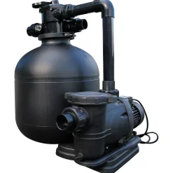 Interline Zandfilterset Pro 14.5m3 - Zwembad-Toebehoren - 75 kg Zwart 14.5m3/U