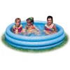 Intex Crystal Blue Pool - Luchtbedden - 114x25 cm Blauw Leeftijd 2+