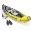 Intex Explorer K2 Kayak Set - 2 Pers - Luchtbedden - 312x91x51 cm Geel Incl. Peddels En Luchtpomp