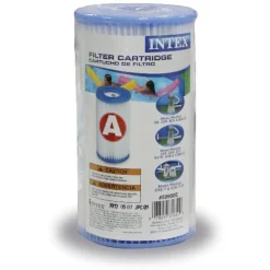 Intex Filtercartridge A - Filterpomp - 20x11 cm Wit Blauw per stuk