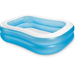 Intex Opblaasbaar Zwembad Familie - Easy Set Baden - 203x152x48 cm Blauw Leeftijd 3+