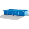 Intex Zwembad Framepool Rechthoek - Rechthoekige Frame Baden - 450x220x84 cm Blauw