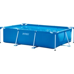 Intex Zwembad Framepool Rechthoek - Rechthoekige Frame Baden - 300x200x75 cm Blauw