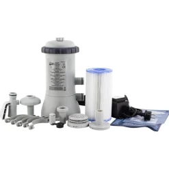 Intex Zwembadpomp 12v 244-305-366 Cm - Filterpomp - Grijs 12 Volt 2271 L/H